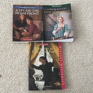American Girl Mystery Book Trio - Molly, Felicity, Hetty